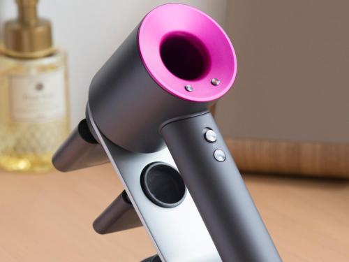 a pink top on top of a hair dryer at UAN kanazawa in Kanazawa