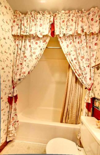 Ένα μπάνιο στο Mariposa Hotel Inn