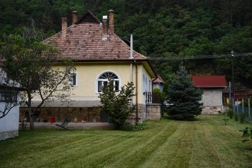Κήπος έξω από το Halháza Erdészlak Apartman