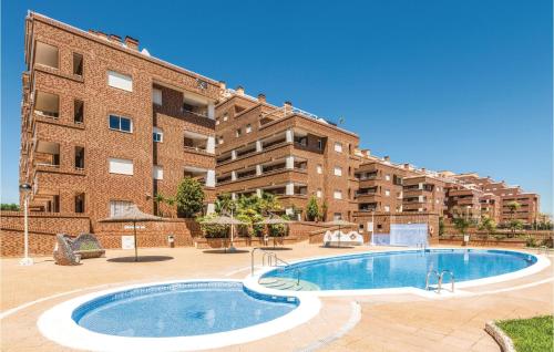 Beautiful apartment in Oropesa del Mar with 2 Bedrooms and Outdoor swimming pool