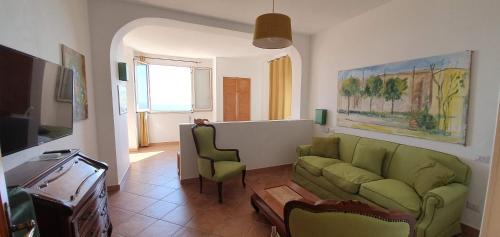 TV a/nebo společenská místnost v ubytování Agriturismo Fattoria Terranova