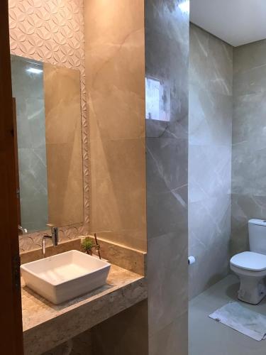 Koupelna v ubytování MATIZZE HOTEL