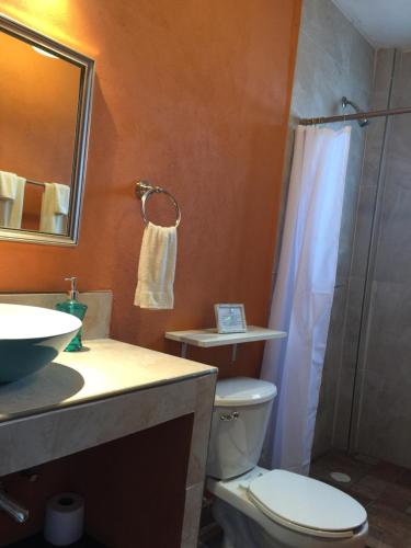 Ένα μπάνιο στο Villa Las Campanas