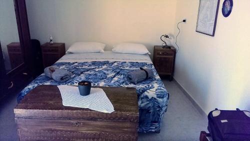 Voodi või voodid majutusasutuse Casa Vacanze " MELA " toas
