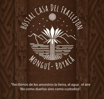 a label for a hawaiian classia del federationnoxbombamed at Hostal Casa del Frailejón - Café in Monguí