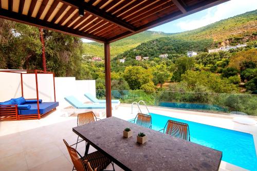 Бассейн в Elite Luxury Villas или поблизости