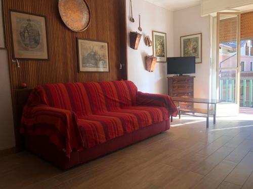 Istumisnurk majutusasutuses A bright central flat at Limone Piemonte
