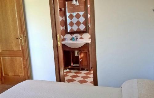 Ein Bett oder Betten in einem Zimmer der Unterkunft Arcamyrtus