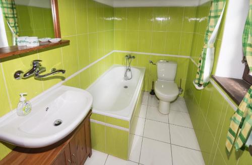 Koupelna v ubytování Vacation house KURTOVEC