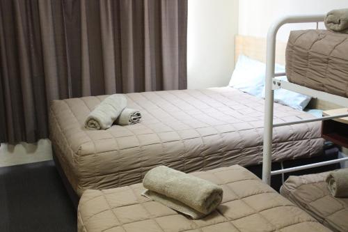 Cama o camas de una habitación en Acacia Motor Inn