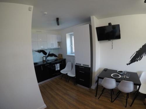 Kuchyň nebo kuchyňský kout v ubytování SEAGULL