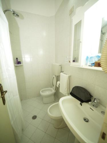 Koupelna v ubytování Hotel Cilene