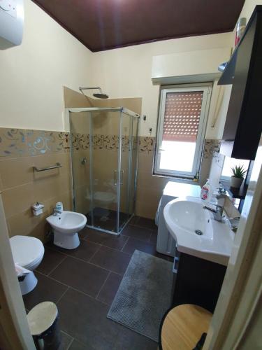 A bathroom at Villa Capriccio
