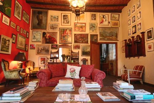 Χώρος καθιστικού στο Wittedrift Manor House
