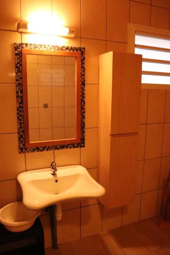 Salle de bains dans l'établissement Le 109