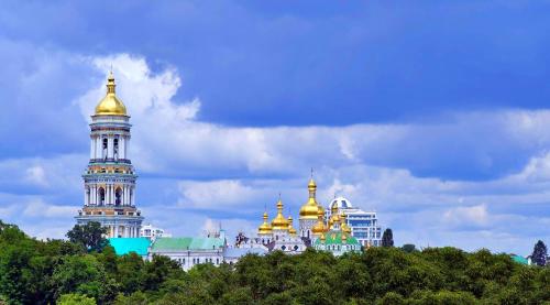 Majutuskoha Great view apartaments near Lavra korruse plaan