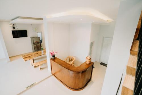 TV a/nebo společenská místnost v ubytování Nova Guest House