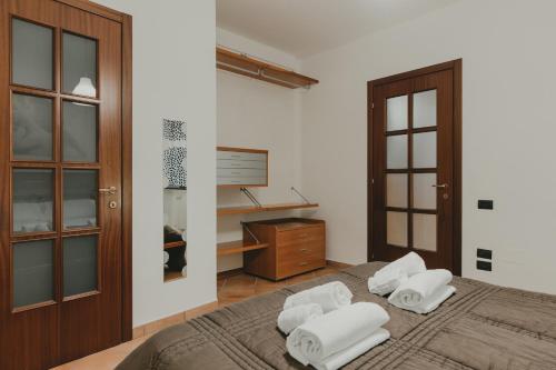 Osimo Caves Roomsにあるベッド