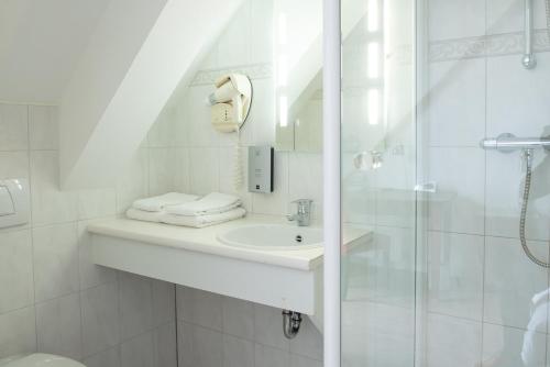 Koupelna v ubytování Hotel Hoogeerd by Flow Niftrik - Nijmegen