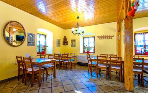 Restaurace v ubytování Wellness Penzion Stonozka