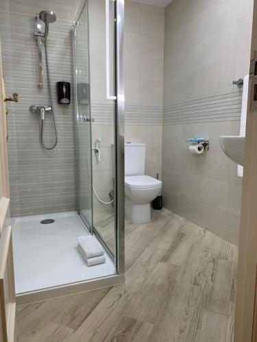 Koupelna v ubytování Hostal San Fernando