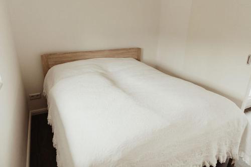 Postel nebo postele na pokoji v ubytování Apartment Strandnüst
