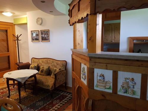 Χώρος καθιστικού στο Pajta Villa