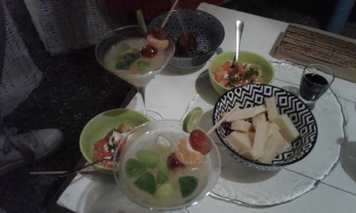 Comida en el lodge o alrededores