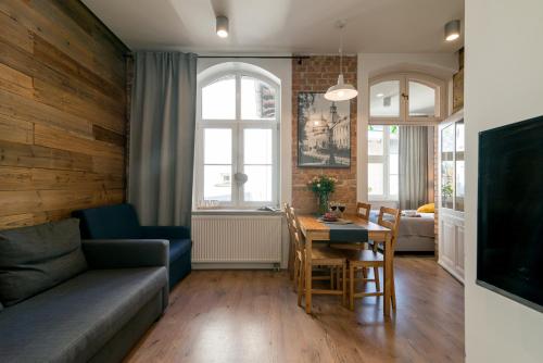 Posezení v ubytování Sopot Loft
