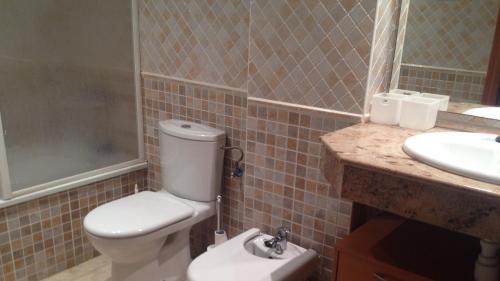 Koupelna v ubytování Golden Beach 108