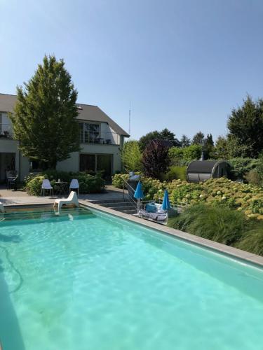 Bazén v ubytování Guesthouse De Witte Merel Deluxe nebo v jeho okolí