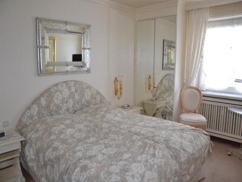 Postel nebo postele na pokoji v ubytování Haus Schaper