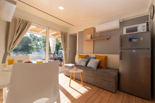 Kuchyň nebo kuchyňský kout v ubytování Beach Beauty Mobile Home - Biograd, Soline