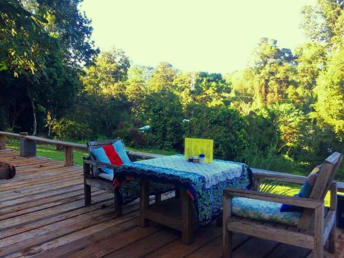 Сад в Jungle guest house
