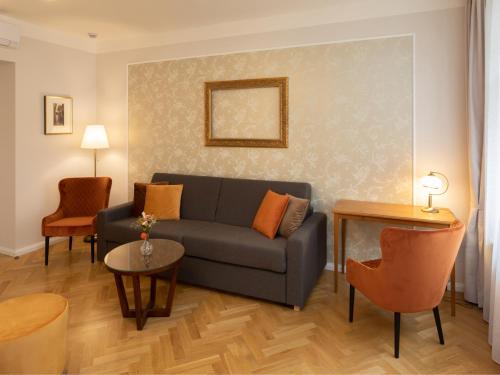 Χώρος καθιστικού στο SeNo6 Apartments