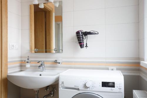 Ένα μπάνιο στο Diana Apartments Karlovy Vary