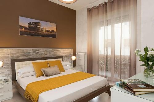 Posteľ alebo postele v izbe v ubytovaní GuestHouse near St.Peter