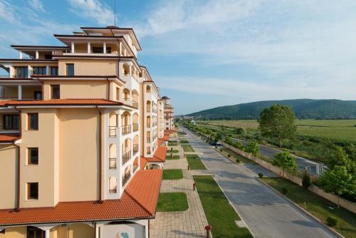 a view from the balcony of a building at Sunrise All Suites Resort- All Inclusive in Obzor