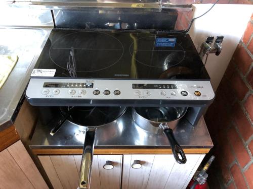 Dapur atau dapur kecil di Cool-Cottage Otaru OTAMOI