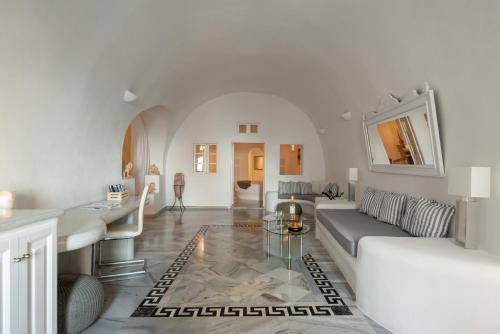 Posezení v ubytování Pegasus Suites & Spa