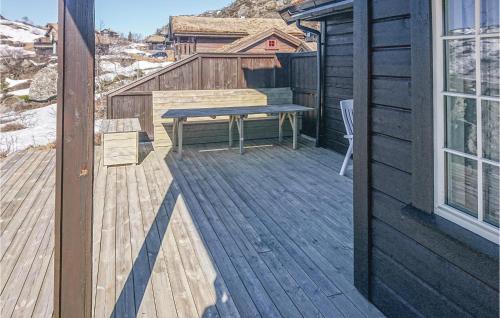 Μπαλκόνι ή βεράντα στο 5 Bedroom Stunning Home In Åseral