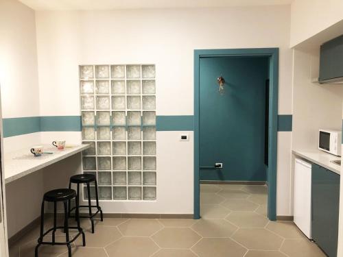 Hostellino tesisinde bir banyo