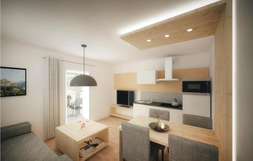 Stunning Apartment In Eisenerz With 2 Bedrooms And Wifiにあるキッチンまたは簡易キッチン