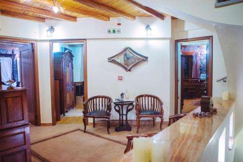 Zona de estar de Montecristo Chalet