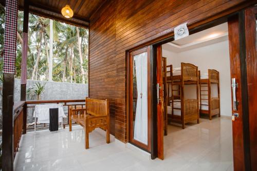 Postel nebo postele na pokoji v ubytování Double'D Hostel