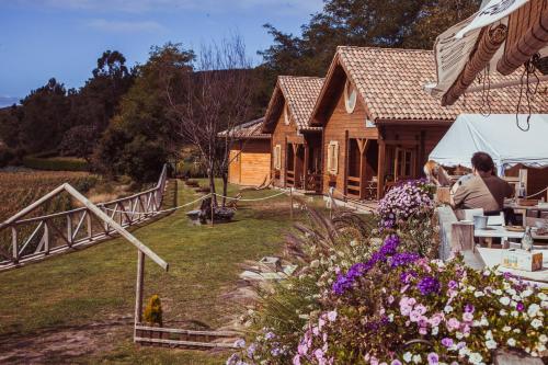 Zahrada ubytování Cabanas da Ría