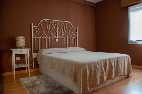 Postel nebo postele na pokoji v ubytování Casaelcandano