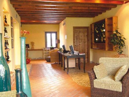 Un lugar para sentarse en Hotel Fossa Mala