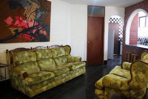 Χώρος καθιστικού στο Casa del Gringo