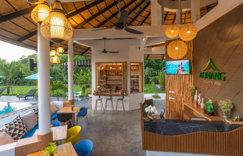 Ruang duduk di Aonang Eco Villa - SHA Extra Plus